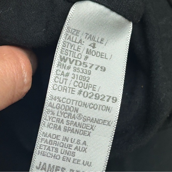 James Perse Black Ruched Mini Skirt - Picture 4 of 4